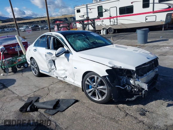 2017 Mercedes-Benz C 350e with VIN 55SWF4HB9HU223865, listed as a IAAI auction lot 38710421 with Not Provided miles and . Bid and sale history available at DreamBid. Image 1.