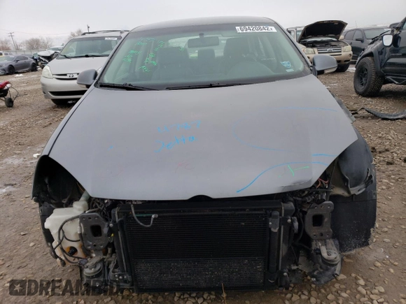 2006 Volkswagen Jetta 2.5L with VIN 3VWRF71K76M674745, listed as a Copart auction lot 46749263 with 131,399 mi miles and Salvage title. Bid and sale history available at DreamBid. Image 5.