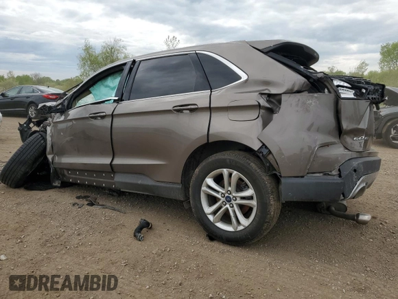 2019 Ford Edge SEL with VIN 2FMPK4J9XKBC64000, listed as a Copart auction lot 56678125 with Not provided miles and Salvage title. Bid and sale history available at DreamBid. Image 2.