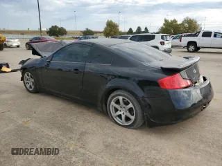2004 Infiniti G35 Coupe w/Leather with VIN JNKCV54E24M815427, listed as a Copart auction lot 81880974 with 181,818 mi miles and Salvage Title. Bid and sale history available at carsss.com. Image 2.