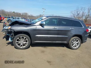 2019 Jeep Grand Cherokee Summit with VIN 1C4RJFJG1KC637757, listed as a IAAI auction lot 41803356 with 95,231 mi miles. Bid and sale history available at carsss.com. Image 14.