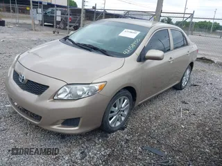 2009 Toyota Corolla with VIN 2T1BU40EX9C041643, listed as a IAAI auction lot 42158455 with 194,336 mi miles. Bid and sale history available at carsss.com. Image 2.