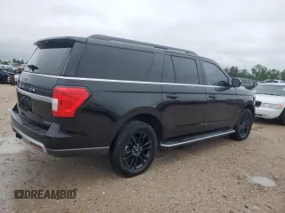 2022 Ford Expedition Max XLT z VIN 1FMJK1HT4NEA49078, wystawiony jako Copart lot #54010435 z przebiegiem 49 055 mil mil oraz Szkoda całkowita • Salvage title. Historia ofert i sprzedaży dostępna na DreamBid. Obrazek 3.