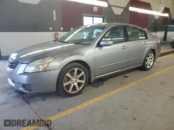 2007 Nissan Maxima SE with VIN 1N4BA41E17C836454, listed as a Copart auction lot 78137324 with 166,000 mi miles and Salvage Title. Bid and sale history available at DreamBid. Image 1.
