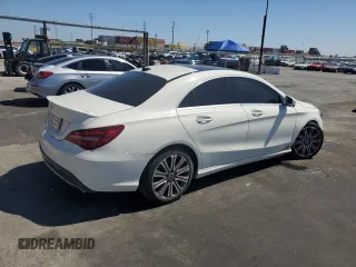 2018 Mercedes-Benz CLA 250 z VIN WDDSJ4EB1JN546811, wystawiony jako Copart lot #50373125 z przebiegiem Nie podano mil oraz Szkoda całkowita • Salvage title. Historia ofert i sprzedaży dostępna na DreamBid. Obrazek 3.