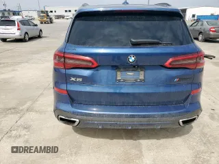 2019 BMW X5 xDrive50i with VIN 5UXJU2C5XKLN66811, listed as a Copart auction lot 48597115 with 0 mi miles and Salvage Title. Bid and sale history available at carsss.com. Image 6.