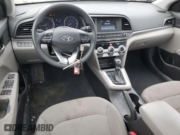 2019 Hyundai Elantra SE with VIN 5NPD74LF2KH474218, listed as a Copart auction lot 43427075 with 101,681 mi miles and Salvage Title. Bid and sale history available at DreamBid. Image 8.