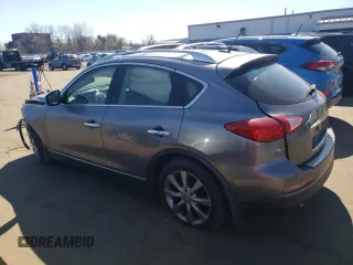 2012 Infiniti EX Journey with VIN JN1AJ0HR9CM453411, listed as a Copart auction lot 53628605 with 163,508 mi miles and Clean Title. Bid and sale history available at carsss.com. Image 2.