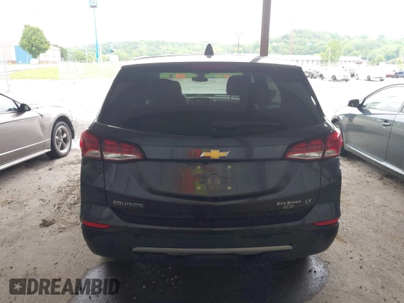 2023 Chevrolet Equinox LT with VIN 3GNAXKEG7PS194957, listed as a IAAI auction lot 42231035 with 56,549 mi miles and . Bid and sale history available at DreamBid. Image 16.