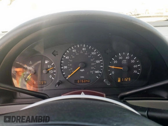 2002 Mercedes-Benz M-Class with VIN 4JGAB75E12A308993, listed as a Copart auction lot 48964095 with 75,340 mi miles and Salvage Title. Bid and sale history available at carsss.com. Image 9.