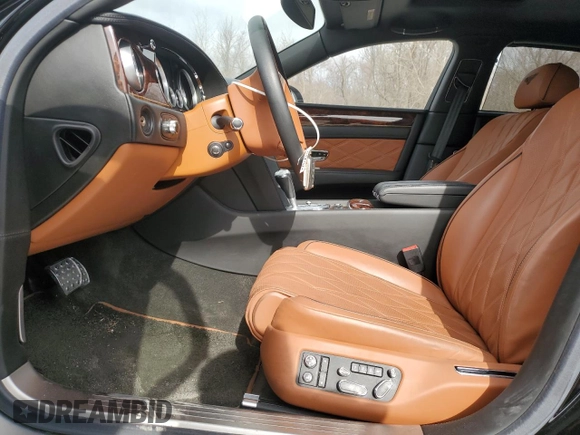 2014 Bentley Flying Spur with VIN SCBEC9ZA7EC095064, listed as a Copart auction lot 49405135 with 24,143 mi miles and Salvage Title. Bid and sale history available at DreamBid. Image 7.