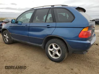 2002 BMW X5 3.0i with VIN 5UXFA53552LH80222, listed as a Copart auction lot 73536884 with 312,697 mi miles and Clean Title. Bid and sale history available at carsss.com. Image 2.