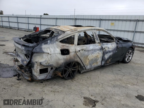 2015 BMW 3 Series 328i Gran Turismo xDrive with VIN WBA3X5C58FD560067, listed as a Copart auction lot 85975584 with Not provided miles and Non repairable. Bid and sale history available at DreamBid. Image 3.