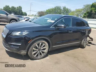 2019 Lincoln MKC Reserve z VIN 5LMCJ3C97KUL21835, wystawiony jako Copart lot #60448605 z przebiegiem 46 193 mil mil oraz Szkoda całkowita • Salvage title. Historia ofert i sprzedaży dostępna na DreamBid. Obrazek 1.