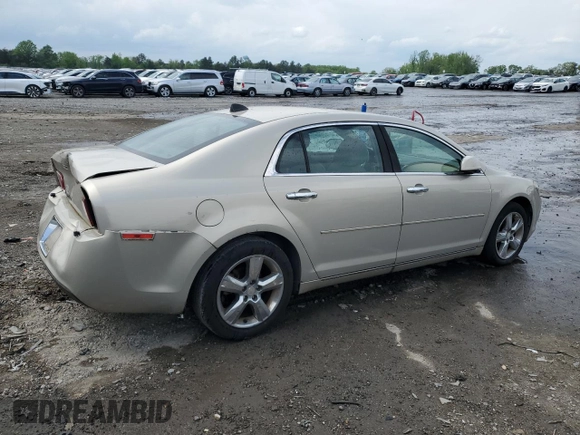 2012 Chevrolet Malibu 2LT with VIN 1G1ZD5E0XCF187498, listed as a Copart auction lot 54817625 with 65,875 mi miles and Salvage Title. Bid and sale history available at DreamBid. Image 3.