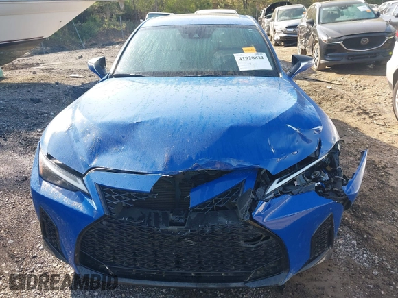2022 Lexus IS 350 F Sport with VIN JTHGZ1B20N5049510, listed as a IAAI auction lot 41920822 with 127,601 mi miles and . Bid and sale history available at DreamBid. Image 6.