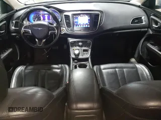 2015 Chrysler 200 C with VIN 1C3CCCEG7FN586286, listed as a Copart auction lot 50454725 with 158,586 mi miles and Clean Title. Bid and sale history available at carsss.com. Image 8.