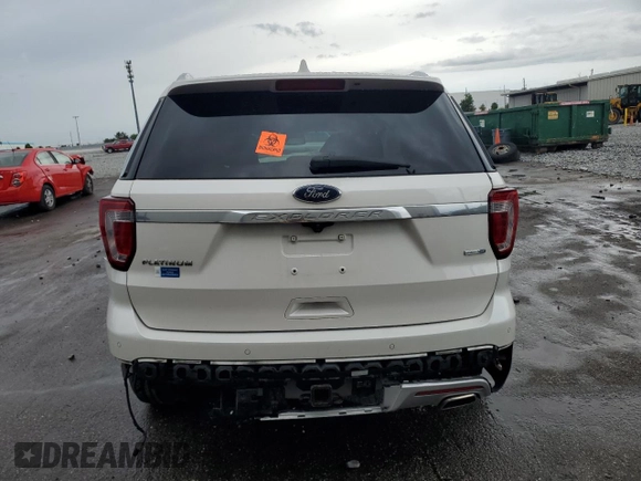 2016 Ford Explorer Platinum с VIN 1FM5K8HTXGGC69715, выставлен на аукционе Copart как лот 59577805 с пробегом 48 926 миль миль и Списание • Salvage title. История ставок и продаж доступна на DreamBid. Изображение 6.