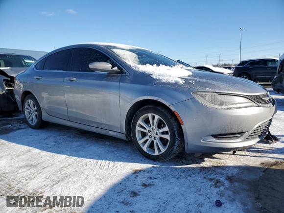 2015 Chrysler 200 Limited with VIN 1C3CCCAB5FN714485, listed as a Copart auction lot 45490505 with 146,295 mi miles and Clean Title. Bid and sale history available at carsss.com. Image 4.