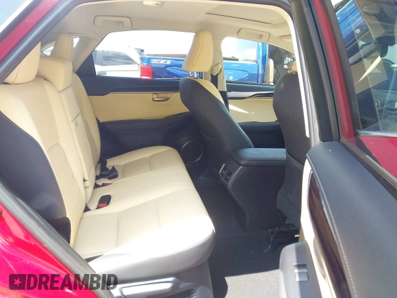 2017 Lexus NX 300h with VIN JTJBJRBZ5H2056423, listed as a IAAI auction lot 42322983 with 57,671 mi miles and . Bid and sale history available at DreamBid. Image 8.