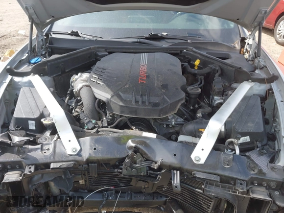2019 Kia Stinger GT1 with VIN KNAE45LCXK6061530, listed as a IAAI auction lot 41750697 with 90,212 mi miles and . Bid and sale history available at DreamBid. Image 10.