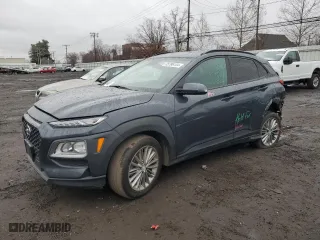 2020 Hyundai Kona SEL with VIN KM8K2CAA1LU507039, listed as a Copart auction lot 85786104 with 81,648 mi miles and Salvage Title. Bid and sale history available at carsss.com. Image 1.