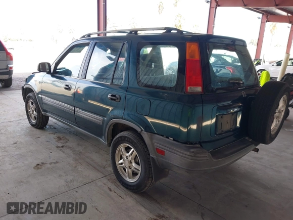 1997 Honda CR-V with VIN JHLRD1857VC046080, listed as a IAAI auction lot 41616075 with 212,707 mi miles. Bid and sale history available at carsss.com. Image 3.