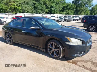 2013 Nissan Maxima SV with VIN 1N4AA5AP3DC848037, listed as a IAAI auction lot 42582982 with 179,023 mi miles and . Bid and sale history available at DreamBid. Image 1.