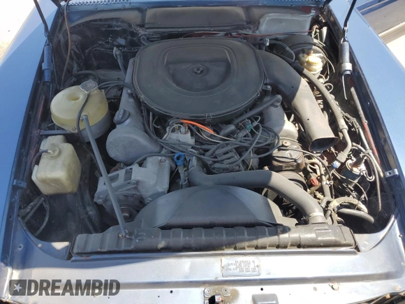1977 Mercedes-Benz SL with VIN 10704412036886, listed as a Copart auction lot 58012725 with 242,866 mi miles and Salvage title. Bid and sale history available at DreamBid. Image 11.