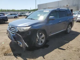 2013 Toyota Highlander Limited with VIN 5TDDK3EH1DS231925, listed as a Copart auction lot 59966115 with 255,539 mi miles and Salvage title. Bid and sale history available at DreamBid. Image 1.