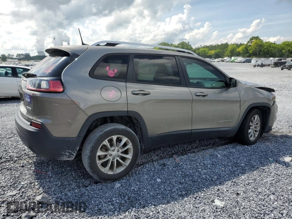 2020 Jeep Cherokee Latitude with VIN 1C4PJLCBXLD556789, listed as a Copart auction lot 58582565 with 66,865 mi miles and Salvage title. Bid and sale history available at DreamBid. Image 3.