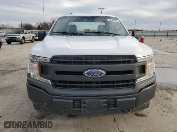 2018 Ford F-150 XL with VIN 1FTFX1E55JKE56873, listed as a Copart auction lot 42824685 with 115,850 mi miles and Clean Title. Bid and sale history available at carsss.com. Image 5.