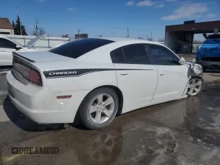2014 Dodge Charger SE with VIN 2C3CDXBG2EH126288, listed as a Copart auction lot 46084785 with 141,776 mi miles and Salvage Title. Bid and sale history available at DreamBid. Image 3.