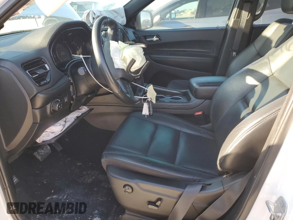 2021 Dodge Durango GT Plus with VIN 1C4RDHDG6MC661182, listed as a Copart auction lot 46071695 with 41,447 mi miles and Salvage title. Bid and sale history available at DreamBid. Image 7.