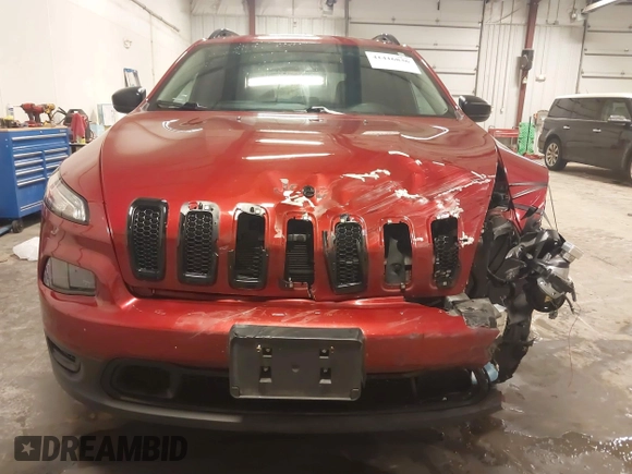 2017 Jeep Cherokee Sport with VIN 1C4PJLAB8HW644366, listed as a IAAI auction lot 41416836 with 48,351 mi miles and . Bid and sale history available at DreamBid. Image 6.