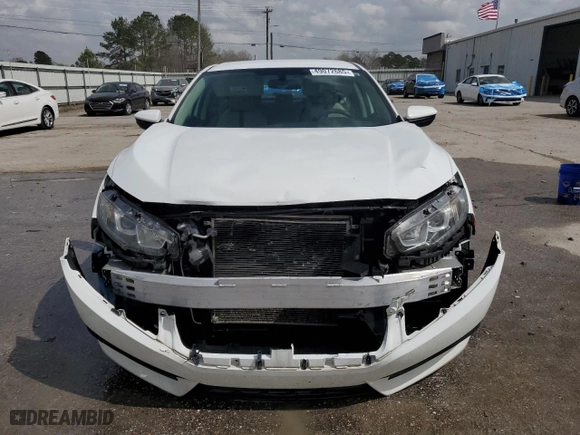 2018 Honda Civic Sedan LX with VIN 2HGFC2F55JH591845, listed as a Copart auction lot 49072685 with 91,028 mi miles and Salvage Title. Bid and sale history available at carsss.com. Image 5.