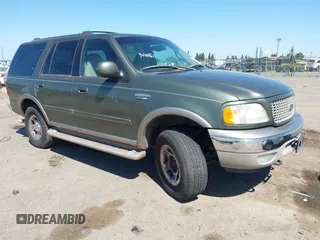 2001 Ford Expedition Eddie Bauer с VIN 1FMFU18L81LA74328, выставлен на аукционе IAAI как лот 42200577 с пробегом 152 630 миль миль и . История ставок и продаж доступна на DreamBid. Изображение 1.