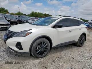 2023 Nissan Murano SV with VIN 5N1AZ2BJ6PC138660, listed as a Copart auction lot 63743895 with 18,921 mi miles and Salvage title. Bid and sale history available at DreamBid. Image 1.