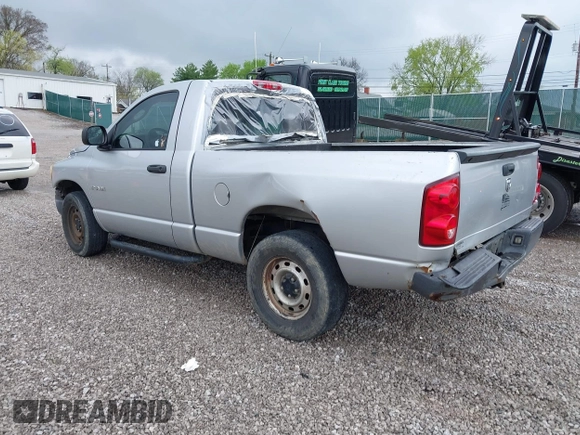 2008 Dodge 1500 ST with VIN 1D7HA16K38J208240, listed as a IAAI auction lot 41917101 with 124,546 mi miles and . Bid and sale history available at DreamBid. Image 3.