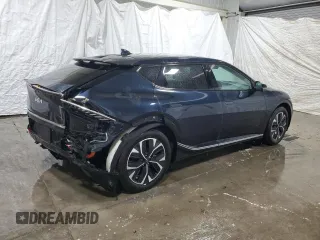 2024 Kia EV6 Wind with VIN KNDC34LA9R5205476, listed as a Copart auction lot 54207215 with 28,946 mi miles and Clean Title. Bid and sale history available at carsss.com. Image 3.