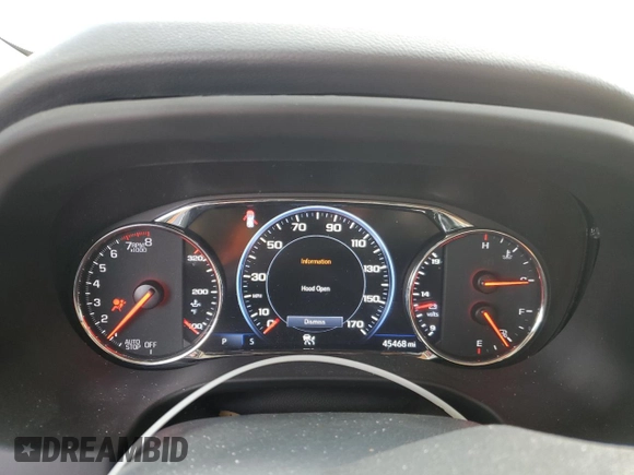 2022 GMC Acadia Denali with VIN 1GKKNXLS7NZ125794, listed as a Copart auction lot 42824315 with 45,468 mi miles and Salvage title. Bid and sale history available at DreamBid. Image 9.