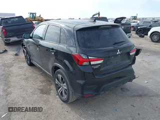 2020 Mitsubishi Outlander Sport SE 2.0 with VIN JA4AP4AU3LU015043, listed as a IAAI auction lot 41284693 with 45,300 mi miles. Bid and sale history available at carsss.com. Image 3.