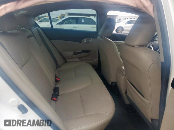 2014 Honda Civic EX-L with VIN 19XFB2F97EE014465, listed as a Copart auction lot 53872845 with 136,719 mi miles and Salvage Title. Bid and sale history available at DreamBid. Image 10.