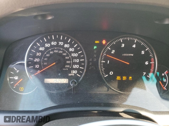 2005 Lexus GX 470 with VIN JTJBT20X450091562, listed as a Copart auction lot 77150944 with 192,023 mi miles and Clean Title. Bid and sale history available at DreamBid. Image 9.