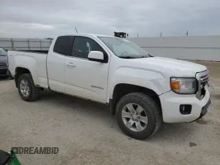 2015 GMC Canyon 4WD SLE with VIN 1GTH6BE38F1193615, listed as a Copart auction lot 69236954 with 201,201 mi miles and Salvage Title. Bid and sale history available at carsss.com. Image 4.