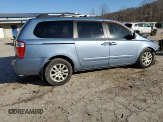 2008 Kia Sedona EX with VIN KNDMB233186246240, listed as a Copart auction lot 48360345 with 205,515 mi miles and Salvage Title. Bid and sale history available at carsss.com. Image 3.