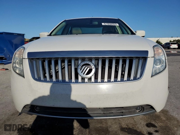 2010 Mercury Milan Premier with VIN 3MEHM0JA8AR663119, listed as a Copart auction lot 61850955 with 106,205 mi miles and Salvage title. Bid and sale history available at DreamBid. Image 5.
