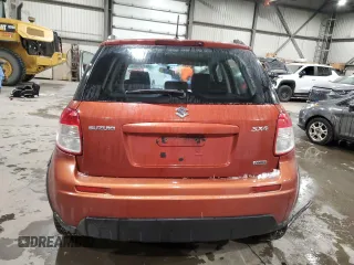 2007 Suzuki SX4 with VIN JS2YB415975101202, listed as a Copart auction lot 88231965 with 135,268 mi miles and Salvage Title. Bid and sale history available at DreamBid. Image 6.