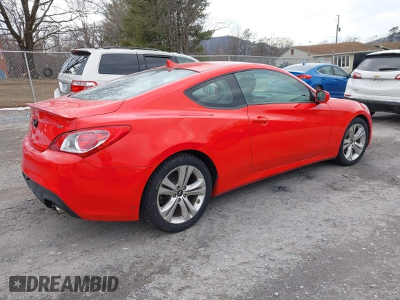 2012 Hyundai Genesis Coupe 2.0T с VIN KMHHT6KD0CU067817, выставлен на аукционе IAAI как лот 41414699 с пробегом 63 632 миль миль и . История ставок и продаж доступна на DreamBid. Изображение 4.