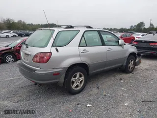 2000 Lexus RX 300 with VIN JT6GF10U4Y0072005, listed as a IAAI auction lot 41632324 with 236,004 mi miles. Bid and sale history available at carsss.com. Image 4.